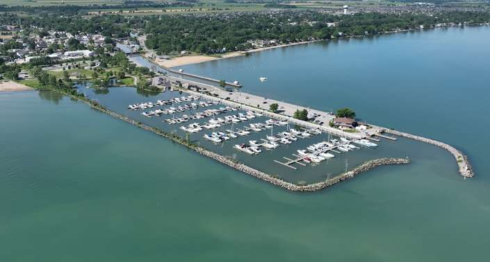Belle River marina and the Lakeshore waterfront